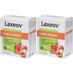 Nutreov Physcience Laxeov® Cubes Transit express® Pomme-Abricot