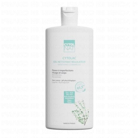 Cytolac - Gel nettoyant régulateur flacon 250ml