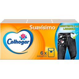Pack Mouchoirs Blancs Ultra-Doux 6x8 Unités