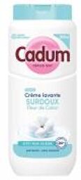 Crème Lavante Surdoux Fleur de Coton Effet Peau de Bébé 500 ml - Flacon 450 ml