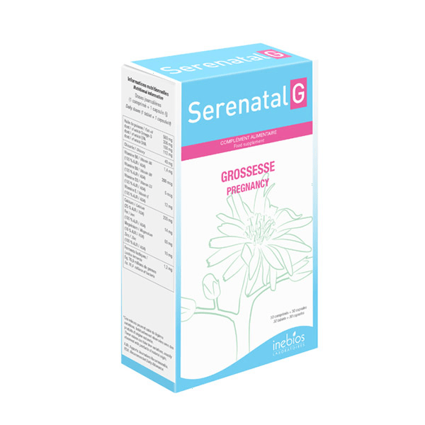 Serenatal G Grossesse 30 comprimés + 30 capsules