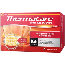 Patch Auto-Chauffant Bas du Dos - Boîte de 4