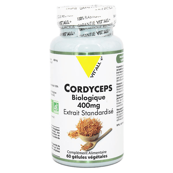 Cordyceps 400mg Bio 60 gélules végétales