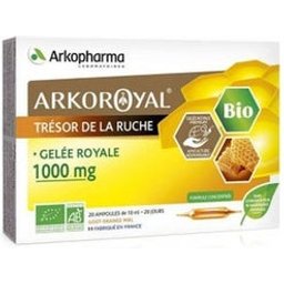 Arkoroyal Gelee Royal Bio 1000mg 20 Ampoules