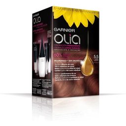 Olia Permanent Hair Color N°5.5 Mahogany 4 pièces