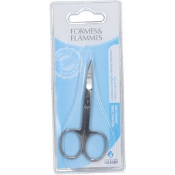 Formes et Flammes Ciseaux à ongles courbes inox poli