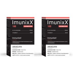 IxX Pharma 100 | Boost d'immunité hivernal | Vitamine C et glucane breveté