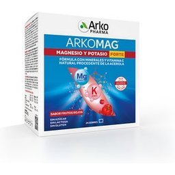 Arkomag Magnésium Potassium 24 Sachets
