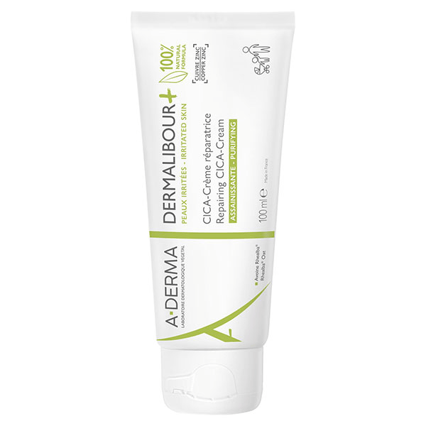 Dermalibour+ Cica-Crème Réparatrice Assainissante 100ml