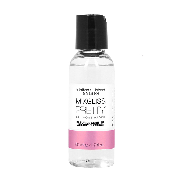 2 en 1 Lubrifiant et Massage Silicone Fleur de Cerisier 50ml
