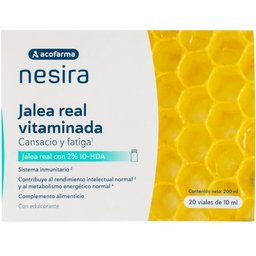Acofarma Nesira Jalea Real Vitaminada 20 viales x10ml
