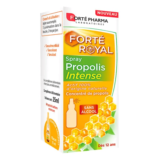 Forté Royal Propolis Intense Gorge irritée Spray 15ml