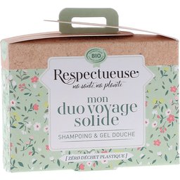 Mon Duo Voyage Solide Shampoing et Gel Douche 35g