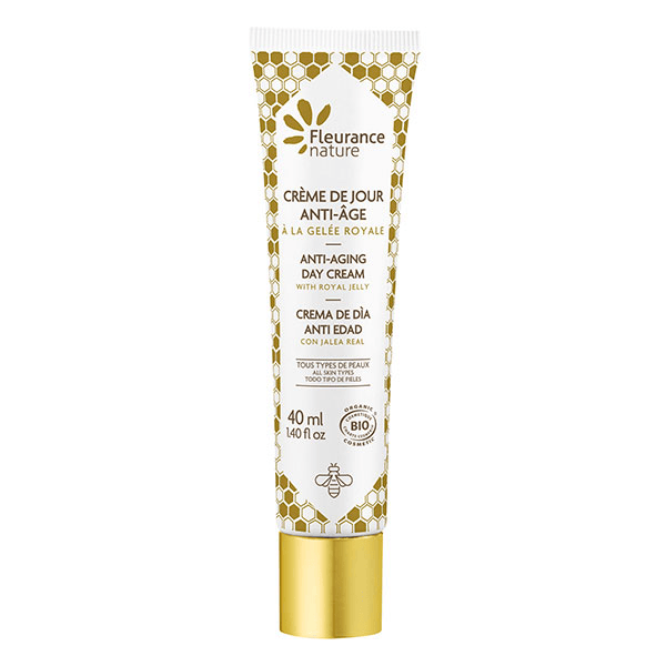 - Crème de jour Anti-âge  à la gelée royale Bio - Tube 40 ml