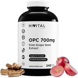 HIVITAL OPC Extracto de semilla de uva 700 mg 240 cáps