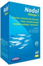 Nodol Oméga 3 60 Unités - Boîte 60 capsules de 1,3 g