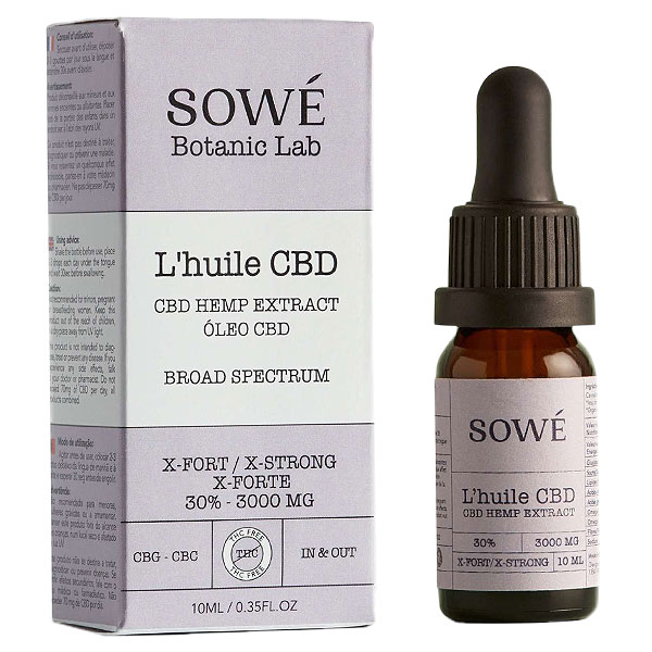 Huile CBD Bio Broad Spectrum Extra Fort 30% 10ml