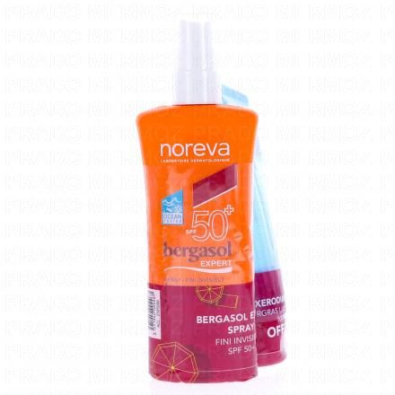 Spray Solaire Fini Invisible SPF50+ 125ml + Xerodiane AP+ Surgras Liquide Doux 100ml Offert