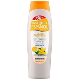 Gel douche hydratant à la vanille 750ml