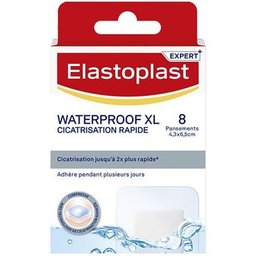 Waterproof XL Cicatrisation Rapide 8 Pansements