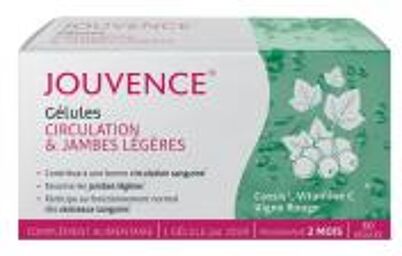Gélules Circulation et Jambes Légères 60 Gélules - Boîte 60 gélules
