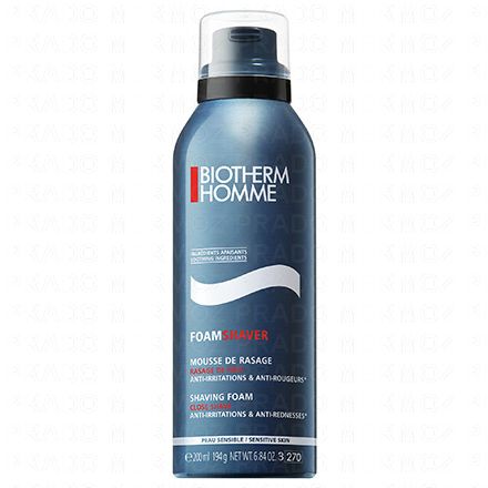 BIOTHERM HOMME Foamshaver mousse de rasage flacon 200ml