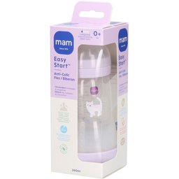 Biberon Easy Start™ Lila anti-colique 0+ mois