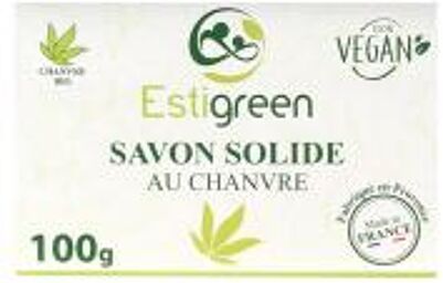 Savon Solide Chanvre Revitalisant 100 g - Pain 100 g
