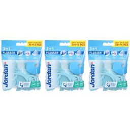 Jordan Flosser 3-en-1 Fil Dentaire