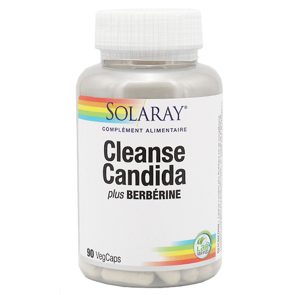 Cleanse Candida Plus Berberine 90 capsules végétales