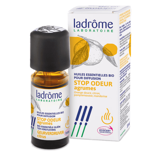 Huile Essentielle Diffusion Stop Odeur Agrumes Bio 10ml