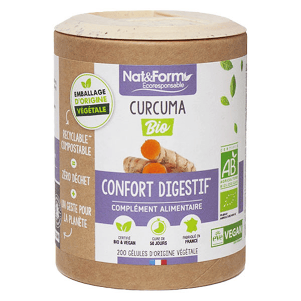 Écoresponsable Curcuma Bio 200 gélules