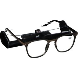 PharmaGLASSES® VisionBlue Pc02 Brun +2.00