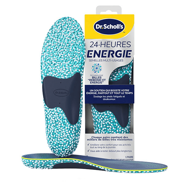 Dr. Scholl's Semelles Energie 24-Heures Multi-Usages - Taille 35 à 40