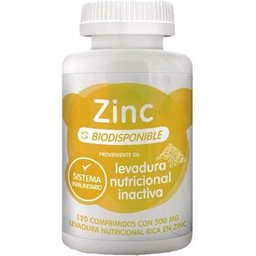 Zinc Levure Nutritionnelle 120comp