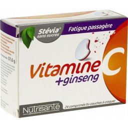 Vitamine C + Ginseng 24comp