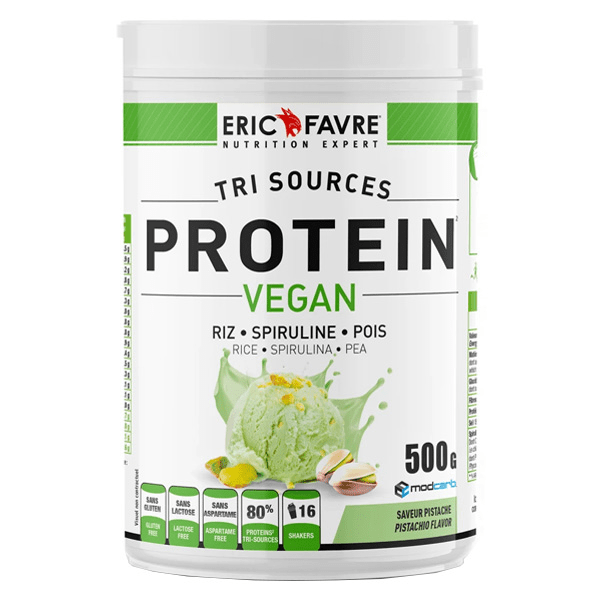 Protein Vegan Riz Spiruline Pois 500g