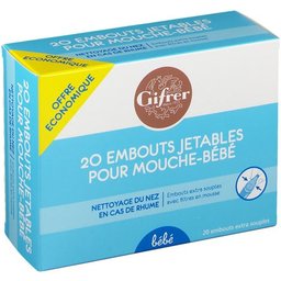 20 Embouts Jetables Pour Mouche-Bébé