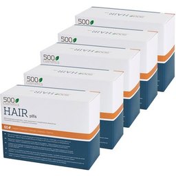 500Cosmétiques Cheveux 60 Capsules x5