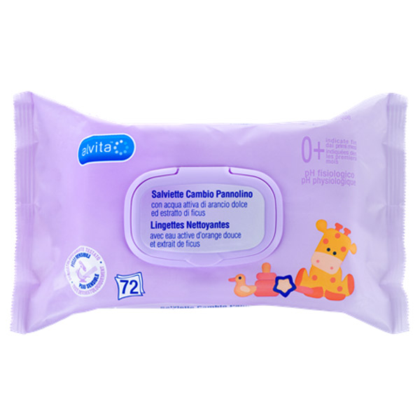 Lingettes Bébés 72 unités