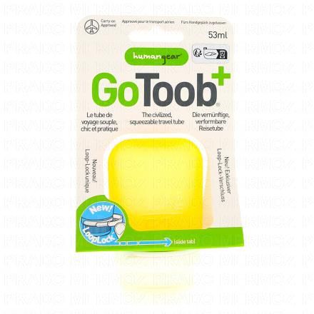 GOTOOB+ Tube de voyage souple 1 tube 53ml orange