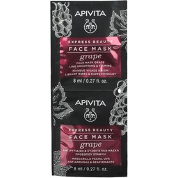 Express Beauty Masque Visage Lissant & Raffermissant Au Raisin