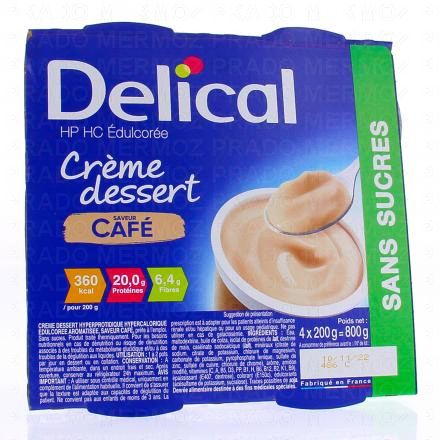 Crème dessert - HP HC Edulcorée saveur café 4x200g