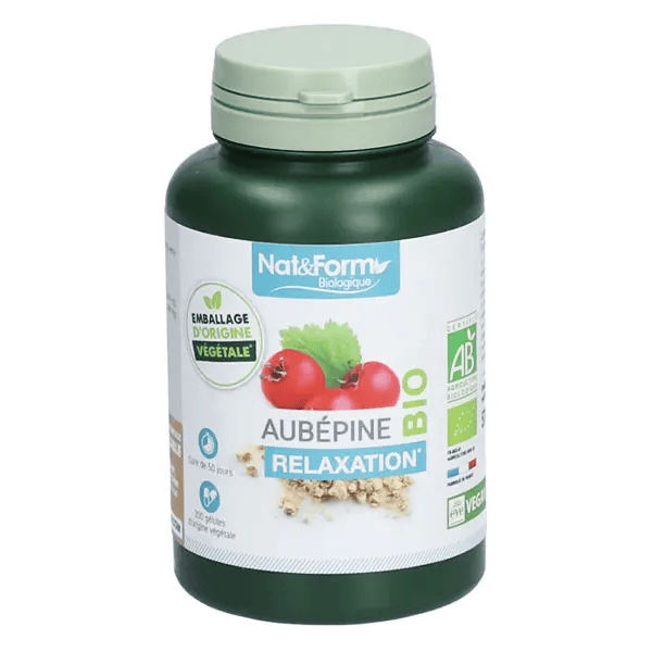 Bio Aubépine Relaxation 200 gélules végétales