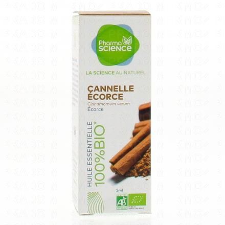 Huile essentielle d'écorce de Cannelle bio flacon 5 ml