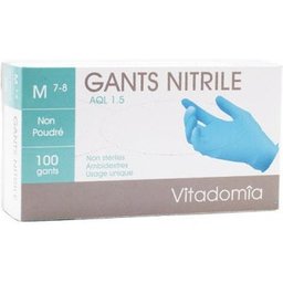 Gant Nitrile N/Pdr M 100uts
