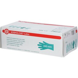 Nobaglove® Latex Gants d'examen en latex Taille L