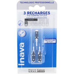 Trio Compac Brosset Rechar Noir Blist/3