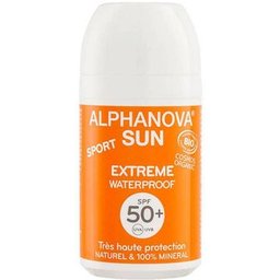 Alphanova Soleil Crème Solaire Solaire Extrême Sport Spf50+ Imperméable 50gr