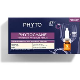 Phytocyane Women'S Anti-Hair Loss Treatment Progres 12 Ampoules